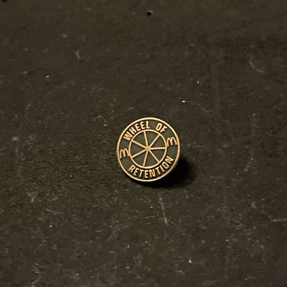 McDonald’s Wheel Of Retention Employee Lapel‎ Hat Pin
